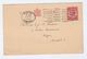 1942 Taunton GB GV Postal STATIONERY CARD To Bristol Cover Stamps - Stamped Stationery, Airletters & Aerogrammes