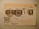 Italy.1944.Censored.Postage Due,Segnatasse.30c.stamp Cut Out Of Postcard ? .Napoli - Storia Postale