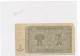 Billets - B2930-  Allemagne - 1 Rentenmark  1937( Type, Nature, Valeur, état... Voir Double  Scans) - Other & Unclassified