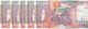 SOMALIA 1000 SHILLINGS 1996 P-37b Serie 196 LOT X5 UNC NOTES - Somalie