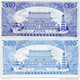 BILLETS DE BANQUE DE CULTE Chine  BANKNOTES OF WORSHIP China 50/500 HELL MONEY (lot De 2) - Specimen