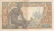 BILLETE DE FRANCIA DE 1000 FRANCS DEL 18-2-1943  (BANKNOTE) (rotura Central) - 1 000 F 1942-1943 ''Déesse Déméter''