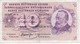 BILLETE DE SUIZA DE 10 FRANCS DEL AÑO 1973 (BANKNOTE) - Suiza