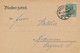 BREMEN - 1920 , Bücherzettel - Storia Postale