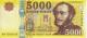 Hungary. Banknote. 5000 Forints. UNC. 2016 - Hongarije