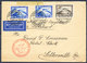 Stamp GERMANY  1930 Cover - Luft- Und Zeppelinpost