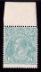 Australia 1920 King George V 1/4d Greenish Blue Single Crown Marginal MNH - - Mint Stamps