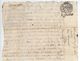 1682 - Document Manuscrit - Généralité D'Alençon - Taxe 8 Deniers LE FEUILLET - Seals Of Generality