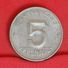 GERMANY DEMOCRATIC REPUBLIC 5 PFENING 1952 E -    KM# 6 - (Nº19299) - 5 Pfennig