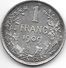 *belguim 1 Franc  Leopold  II  1909 French TH Without Point  Xf++ - 1 Franc