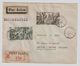 AFRIQUE EQUATORIALE FRANCAISE PORT-GENTIL 1946 DU TCHAD AU RHIN Poste Aérienne Lettre Recommandée  Pour Suisse - Covers & Documents