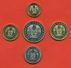 Kazakhstan 2017.Full Set Of Coin Kazakhstan.The Set Includes 1, 5, 10 And 20 Tenge Magnetic And 50 Tenge Non-magnetic. - Kazakistan