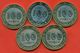 Kazakhstan .Full Set Of Coins 100 Tenges Bimetalic Of Kazakhstan.UNC. - Kazakhstan