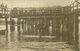 Farewell At The Pier To Traveler On Strange Vessel (1910s) RPPC Postcard - Photographie