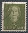 Netherlands 1949. Scott #306 (U) Queen Juliana - Used Stamps