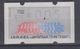 ISRAEL 1988 KLUSSENDORF ATM 0.05 SHEKELS 2 DIFFERENT KINDS OF PAPER NUMBER 015 - Franking Labels
