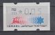 ISRAEL 1988 KLUSSENDORF ATM 0.05 SHEKELS 2 DIFFERENT KINDS OF PAPER NUMBER 013 - Viñetas De Franqueo (Frama)