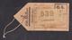 Germany: Freight Bag Tag, Parcel Label, Railways Transport?, Lichtenfels (traces Of Use) - Brieven En Documenten