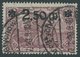 Dt. Reich 118a O, 1920, 2.50 M. Auf 2 M. Braunlila, Pracht, Gepr. Weinbuch, Mi. 250.- - Used Stamps