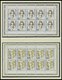 JAHRGÄNGE 1755-1894KB **, 1994-96, 3 Komplette Jahrgänge In Kleinbogen (10), Pracht, Mi. Ca. 2500.- - Used Stamps