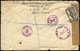 BRITISCHE MILITÄRPOST 200,209 BRIEF, 1947, 11/2 (5x) Und 9 P. (2x) Mit K2 FIELD POST OFFICE/782 Auf Einschreibbrief (R-Z - Used Stamps