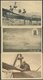 FLUGPOST BIS 1938 1913, Österreichische Militärpiloten: 6 Verschiedene Ansichtskarten Aus Offiziellem Postkartenheft Der - Erst- U. Sonderflugbriefe