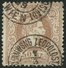 ÖSTERREICH 41Ia O, 1867, 50 Kr. Braun, Grober Druck, K2 GELDANWEISUNG LEOPOLDSTADT WIEN, Pracht, Fotobefund Dr. Ferchenb - Gebraucht