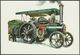Burrell 5nhp Compound Road Locomotive - Golden Era Postcard - Other & Unclassified