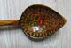 AC - WOODEN SPOON HAND MADE  & PAINTED 1970s FROM TURKEY - Löffel