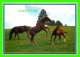 CHEVAUX - HORSES - ON DANCE ! - CIRCULÉE EN 2006 - PHOTOGLOB ZURICH - - Chevaux