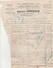 Yvert 60C Cérès Lettre Oblitération GARE De LAON GC 1959 Du 16/11/1875 Pour Sissonne Aisne - Poste Ferroviaire