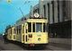 Bruxelles (1210) - TRAM : Motrice 1400 (1935) Et Remorque (1928-31) En Attente Au Terminus De La Gare Du Nord, Vers 1960 - Transport Urbain En Surface