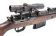 Delcampe - RARE LUNETTE SNIPER Z.F.4  ALLEMAGNE W.W.2 Fabrication DOW + CUIR  .... à Voir !!!!!!!!!!!!! - Optique