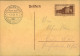 1928, Seltene Privatganzsachenkarte Zur Briefmarken-Ausstellung Im Rahmen Der Gewerbe-Ausstellung In Dillingen Mit Sonde - Postwaardestukken