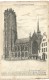 Mechelen Malines - La Cathédrale St Rombaud - Eau Forte De G. Schlumberger - Vincennes - 1915 - Malines