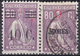 PORTUGAL  1928  80C Ceres- Clear Bars Error XI + Similar N/C Cliche At Açores One-MNH/VFU No Faults - Nuevos