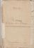 DOSSIER NOTARIAL DE MARIAGE AVEC 4 CACHETS FISCAUX ROYAUX 1,25 F POUR PAGES DOUBLES DU 3/06/1837 - Gebührenstempel, Impoststempel
