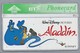 GB.- PhoneCard BT.  Walt Disney PICTURES ALADDIN. 20 Units. 2 Scans - Altri & Non Classificati