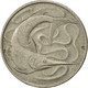 Monnaie, Singapour, 20 Cents, 1967, Singapore Mint, TTB, Copper-nickel, KM:4 - Singapour