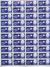 LOT BGCTO07 - CHEAP CTO STAMPS IN SHEETS (for Packets Or Resale) - Alla Rinfusa (min 1000 Francobolli)