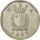 Monnaie, Malte, 5 Cents, 1991, TTB+, Copper-nickel, KM:95 - Malte