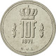 Monnaie, Luxembourg, Jean, 10 Francs, 1971, TTB, Nickel, KM:57 - Luxembourg