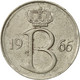 Monnaie, Belgique, 25 Centimes, 1966, Bruxelles, TTB, Copper-nickel, KM:153.1 - 25 Centimes