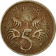 Monnaie, Australie, Elizabeth II, 5 Cents, 1982, TTB, Copper-nickel, KM:64 - 5 Cents