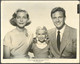 ROBERT STACK EVELYN RUDIE LAUREN BACALL - Vintage PHOTO (The Gift Of Love) -Printed In USA 25,5 X 20 Cm (VFS-02) - Altri & Non Classificati