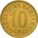 Monnaie, Estonia, 10 Senti, 1991, No Mint, SUP, Aluminum-Bronze, KM:22 - Estonie