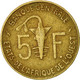 Monnaie, West African States, 5 Francs, 1977, TTB, Aluminum-Nickel-Bronze, KM:2a - Ivoorkust