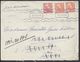 SUEDE - Enveloppe De Goteborg Du 8-1-1949 Pour Paris , Redirigée Vers Ecully (Rhône) FR - B/TB - - 1930- ... Coil Stamps II
