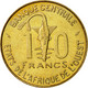 Monnaie, West African States, 10 Francs, 1976, SUP, Aluminum-Nickel-Bronze - Ivoorkust