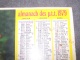 1979 ALMANACH CALENDRIER DES P.T.T, PTT, POSTE, OBERTHUR, MARNE 51 - Grand Format : 1971-80